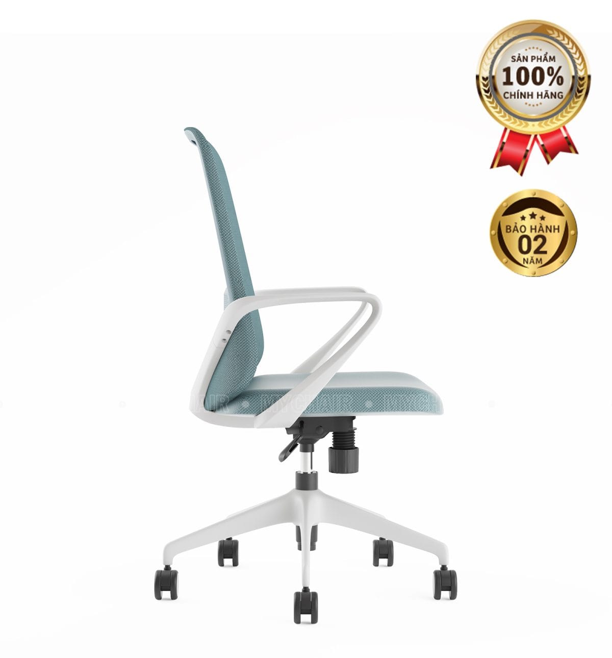 Ghế Xoay Lưới Nỉ Cao Cấp Nhập Khẩu MyChair FM204BW