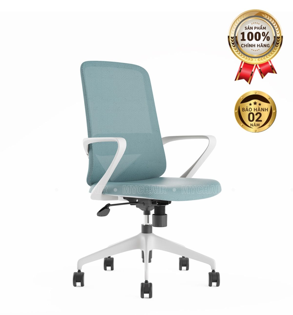 Ghế Xoay Lưới Nỉ Cao Cấp Nhập Khẩu MyChair FM204BW