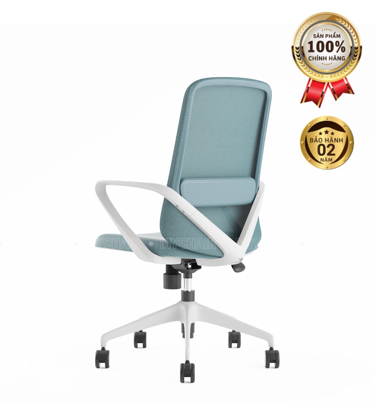 Ghế Xoay Lưới Nỉ Cao Cấp Nhập Khẩu MyChair FM204BW