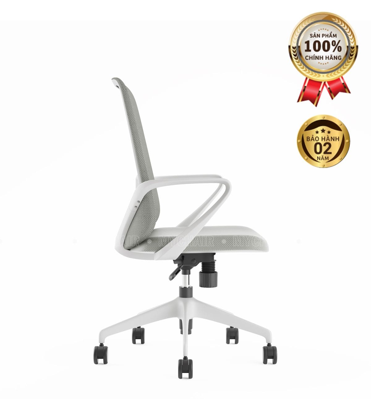 Ghế Xoay Lưới Nỉ Cao Cấp Nhập Khẩu MyChair FM204BW