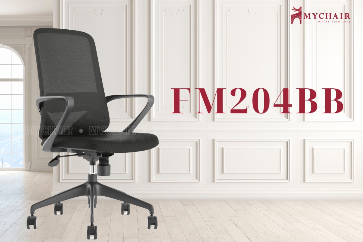 Ghế xoay văn phòng ngả lưng FM204BB