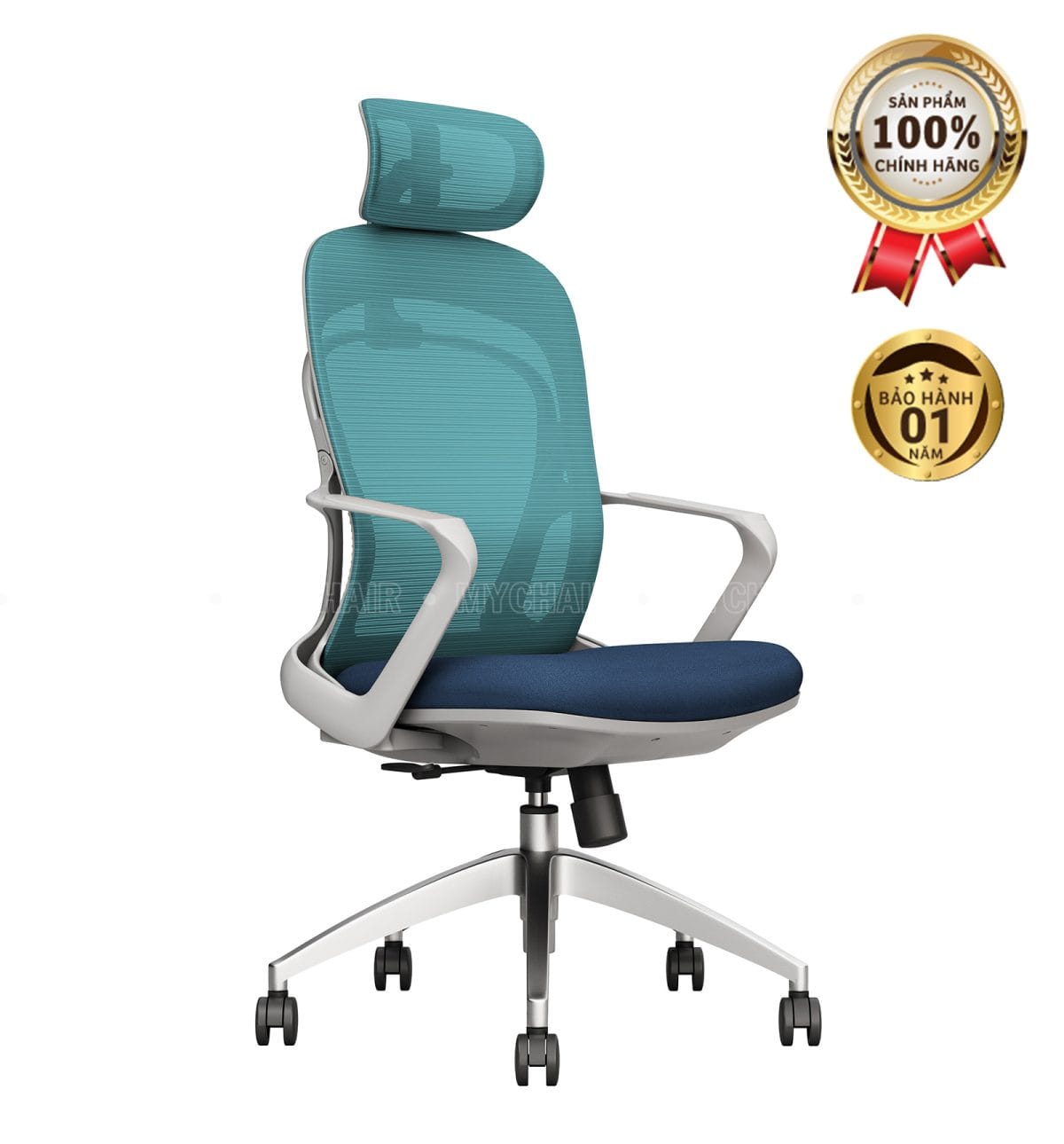 Ghế Xoay Lưới Nỉ Cao Cấp Nhập Khẩu MyChair FM100AW