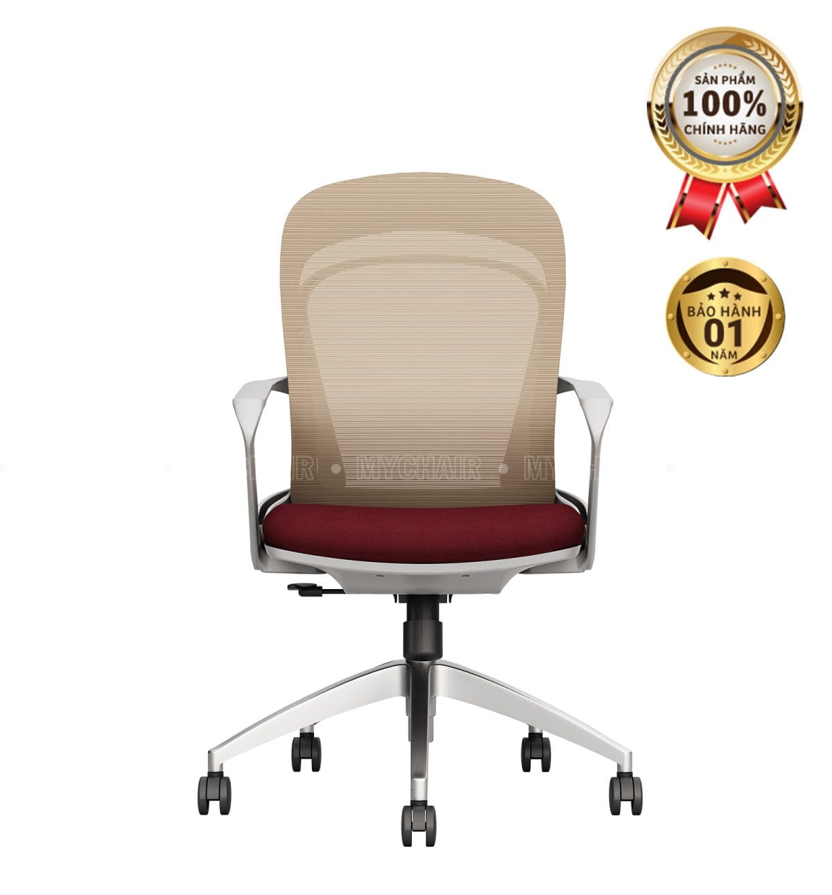 Ghế Xoay Lưới Nỉ Cao Cấp Nhập Khẩu MyChair FM100BW