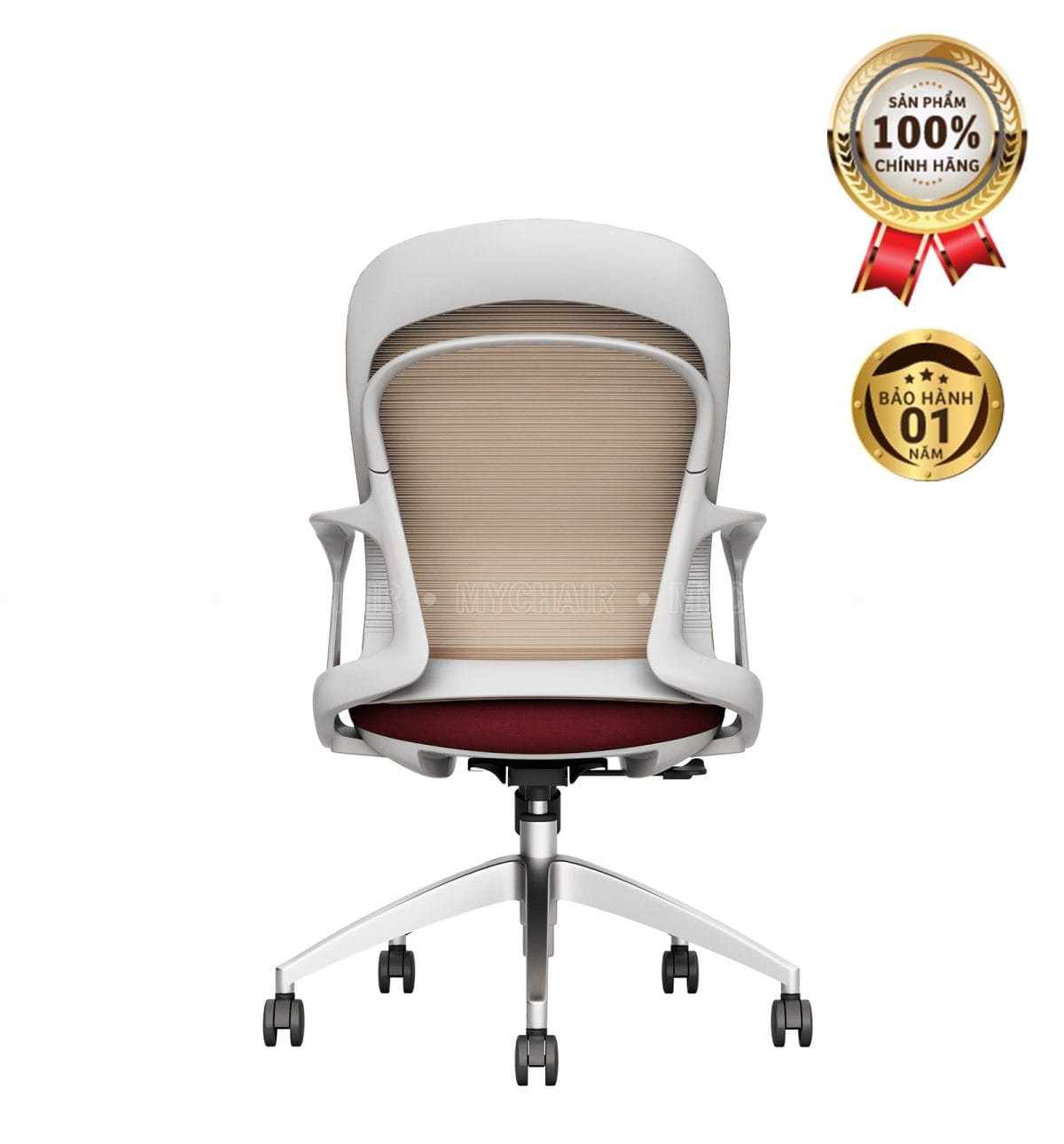 Ghế Xoay Lưới Nỉ Cao Cấp Nhập Khẩu MyChair FM100BW