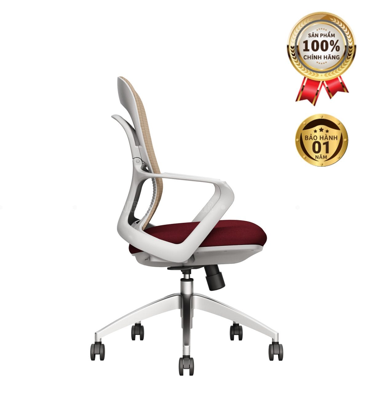 Ghế Xoay Lưới Nỉ Cao Cấp Nhập Khẩu MyChair FM100BW