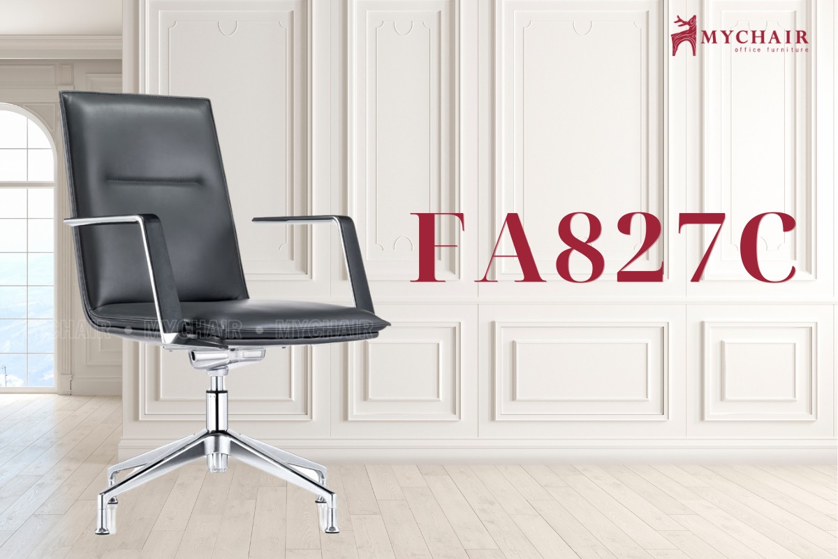 Ghế giám đốc da chân tĩnh bền đẹp FA827C