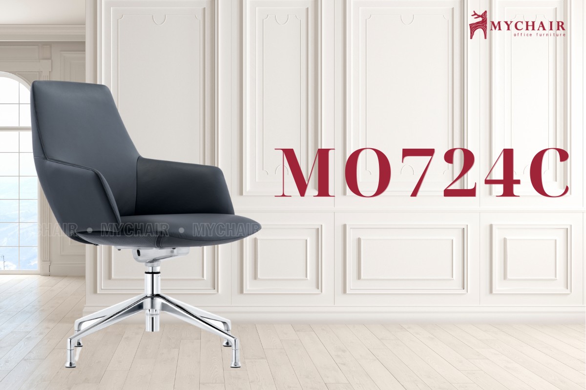 Ghế giám đốc da chân tĩnh hiện đại MO724C