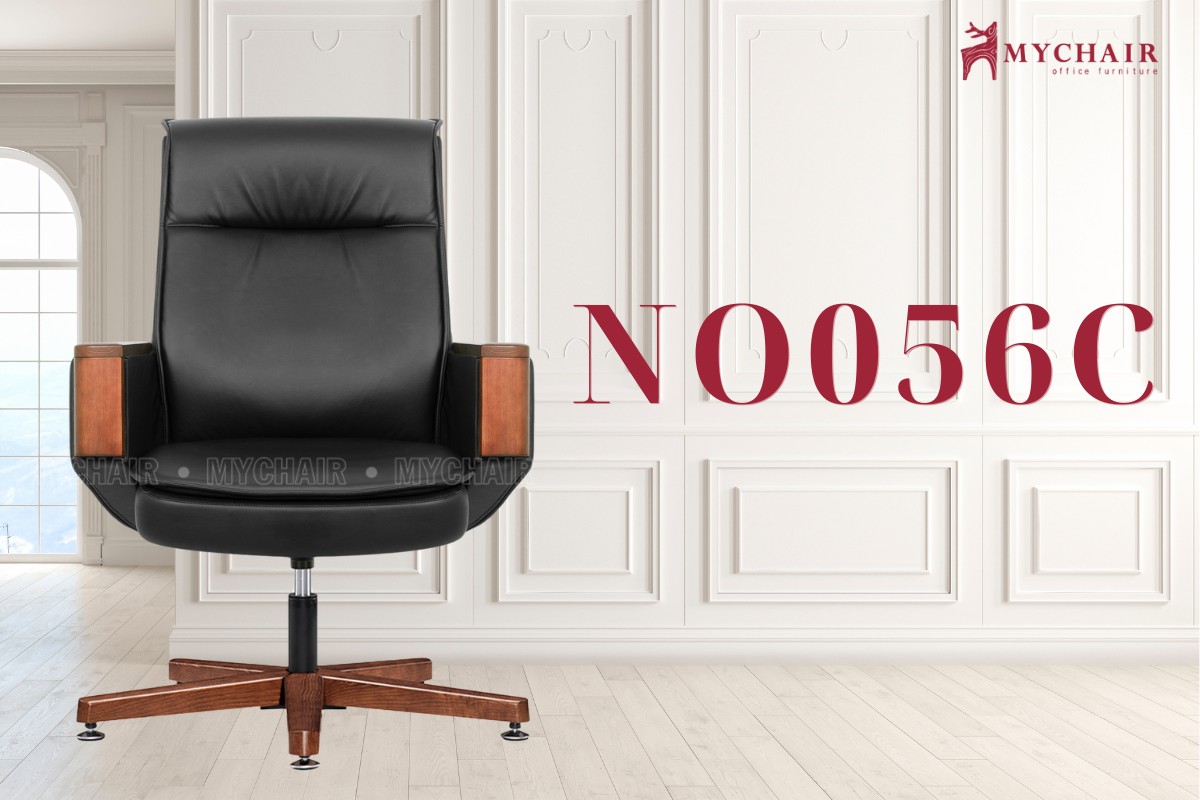 Ghế giám đốc chân tĩnh cao cấp NO056C