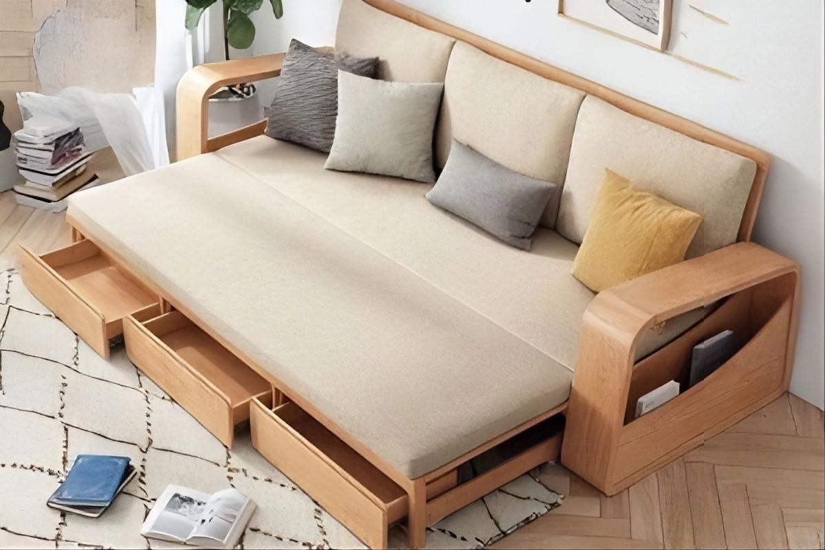 Ghế sofa 2 trong 1 đẹp mắt