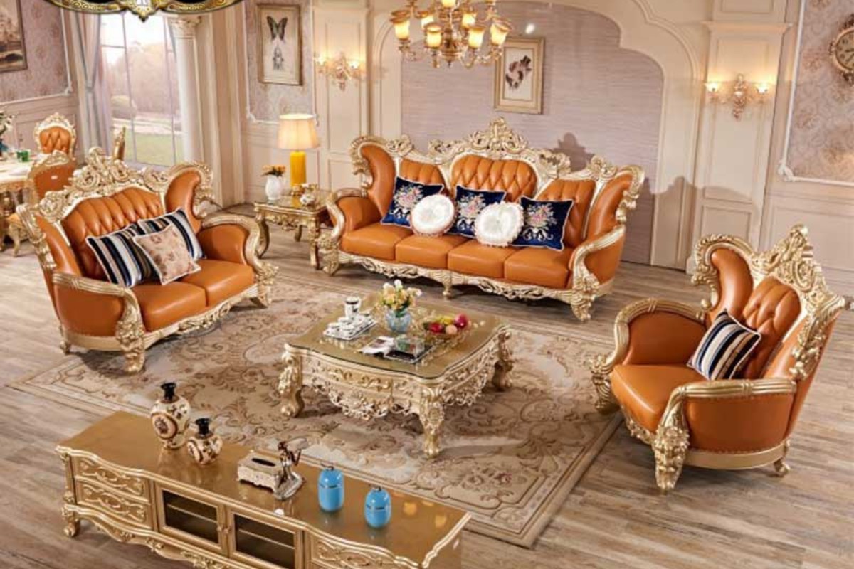Sofa hoàng gia cao cấp, sang trọng