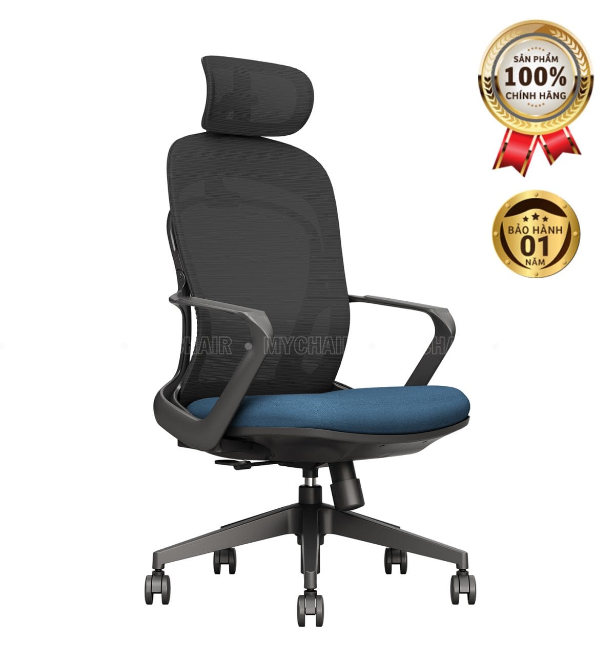 Ghế Xoay Lưới Nỉ Cao Cấp Nhập Khẩu MyChair FM100AB