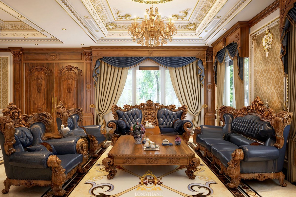 Nét đặc trưng riêng của ghế sofa hoàng gia
