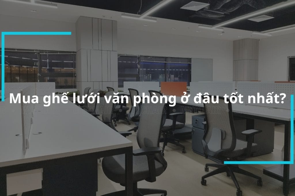 Mua ghế lưới văn phòng ở đâu tốt nhất?
