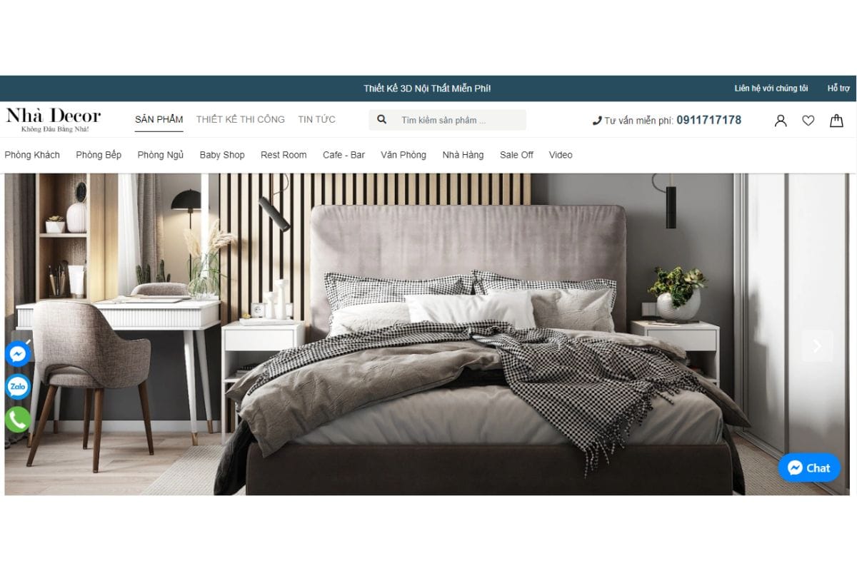Cửa hàng DecoViet - Địa chỉ mua ghế giám đốc cao cấp Bình Dương uy tín