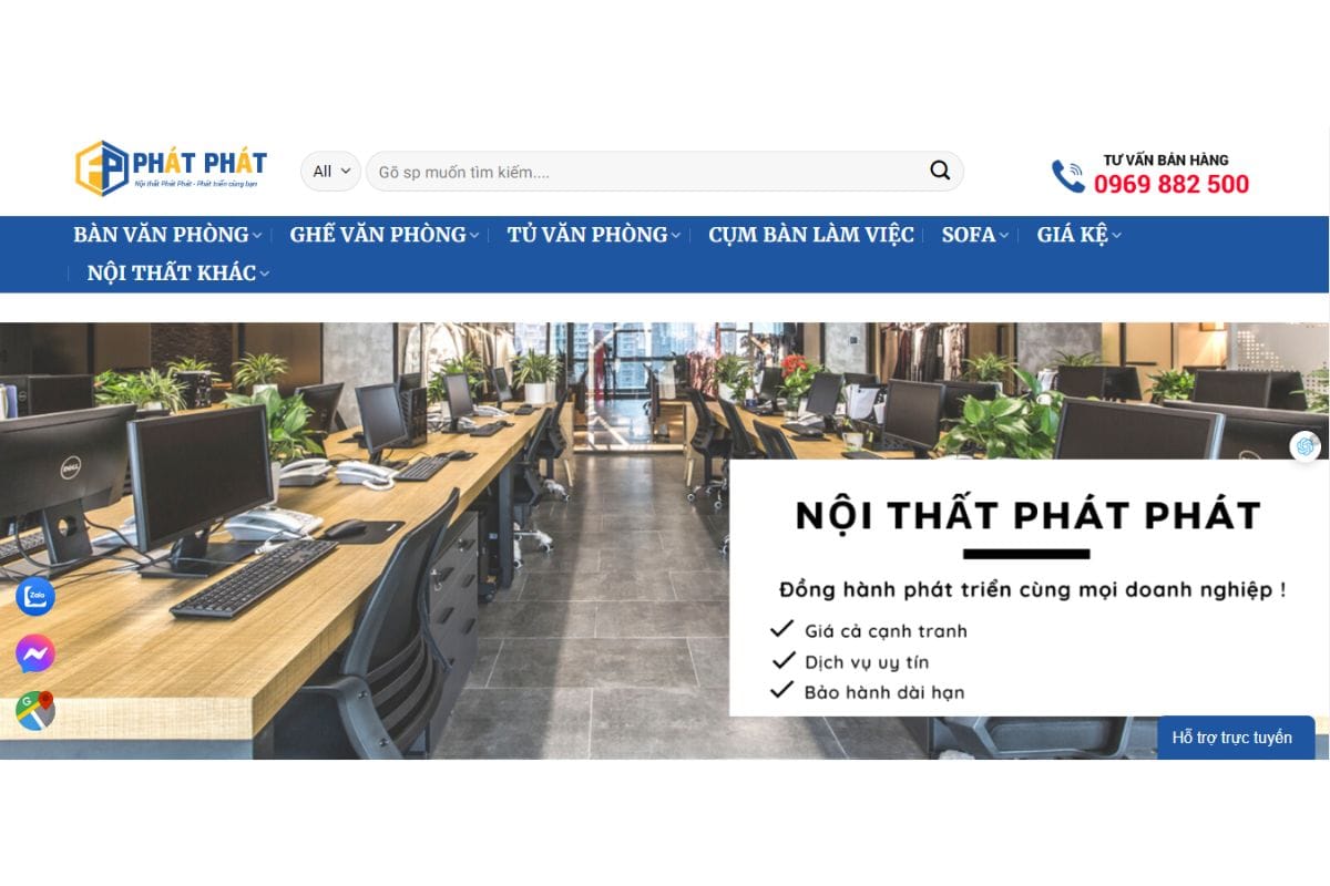 Nội thất Phát Phát - Địa chỉ cung cấp ghế giám đốc cao cấp Hà Nội