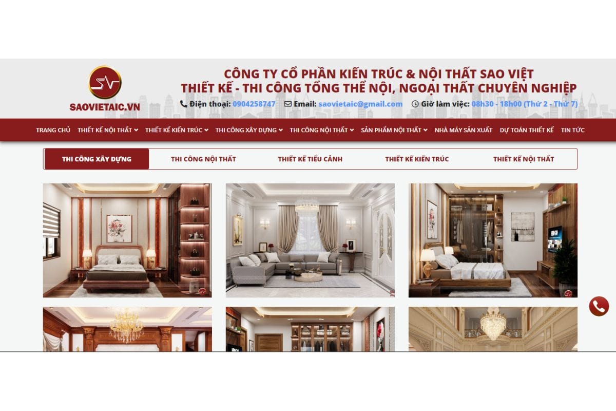 Nội thất Sao Việt - Đơn vị thiết kế nội thất văn phòng Hà Nội uy tín