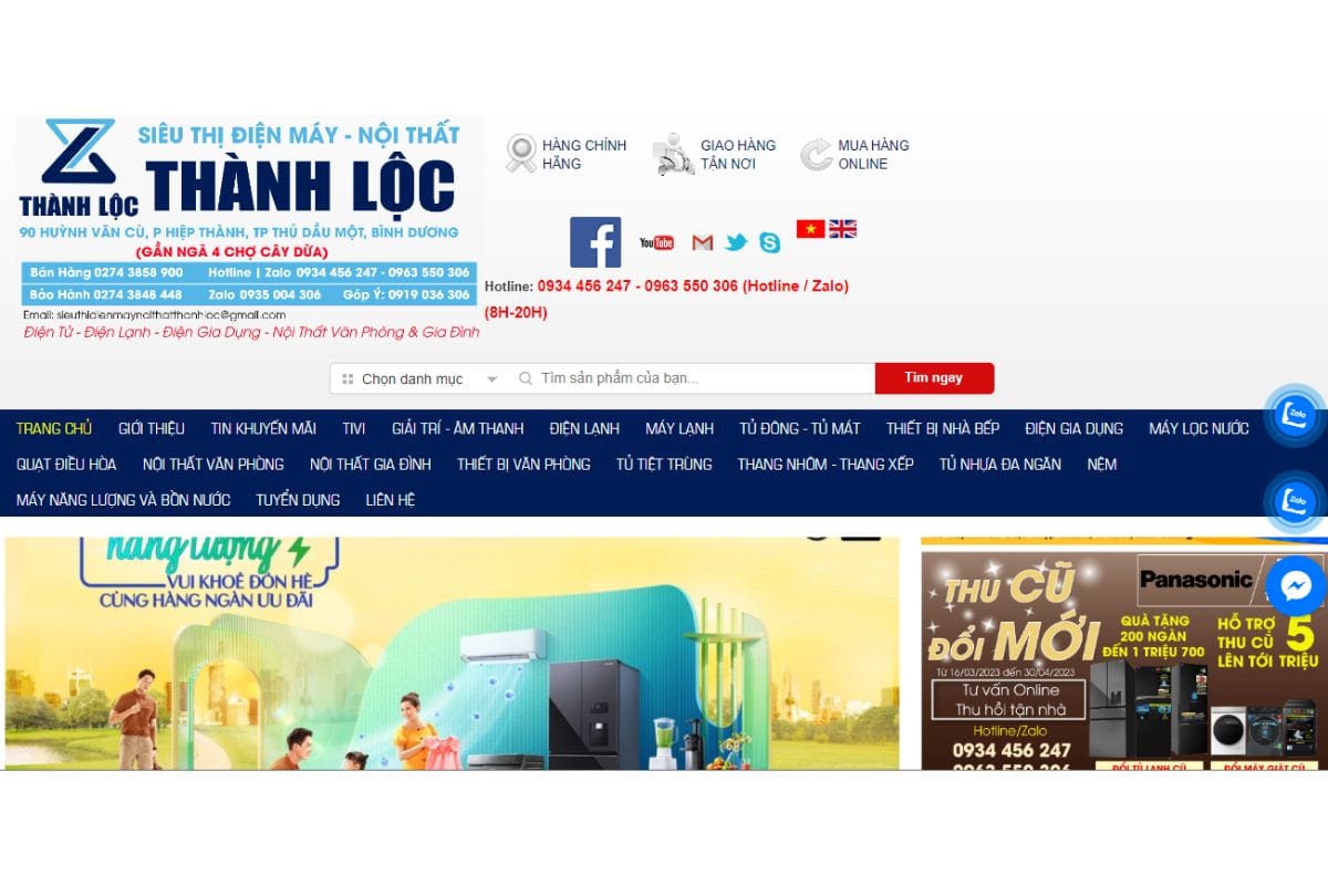 Cửa Hàng Thành Lộc - Địa chỉ mua ghế giám đốc cao cấp Bình Dương chất lượng