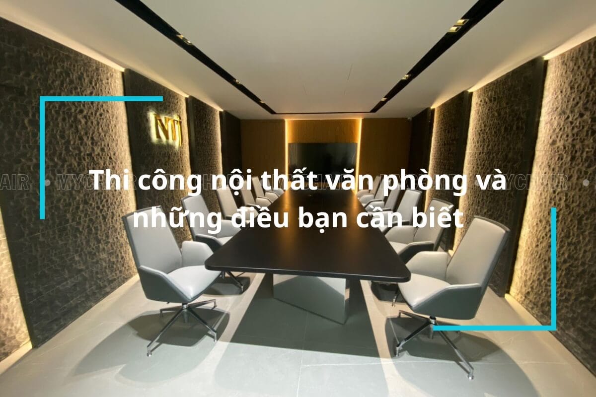 Thi công nội thất văn phòng
