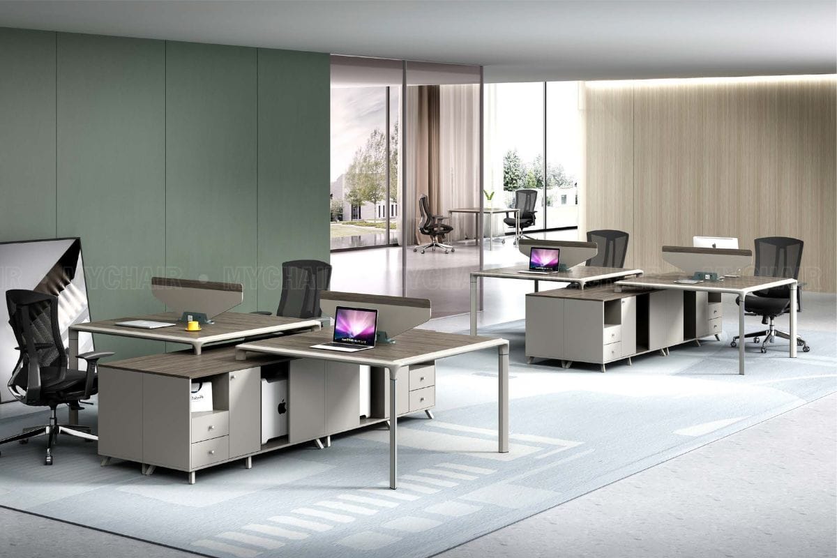 Bàn làm việc gỗ MFC cao cấp MC68E-1