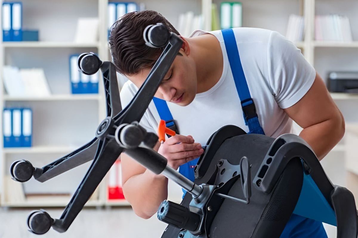 Cách sửa ghế giám đốc bị tụt