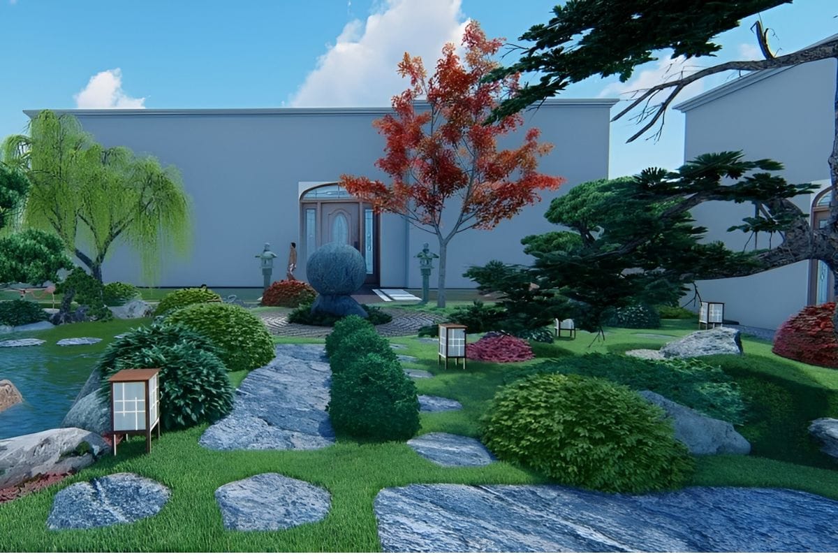 Cây cảnh trang trí sân vườn