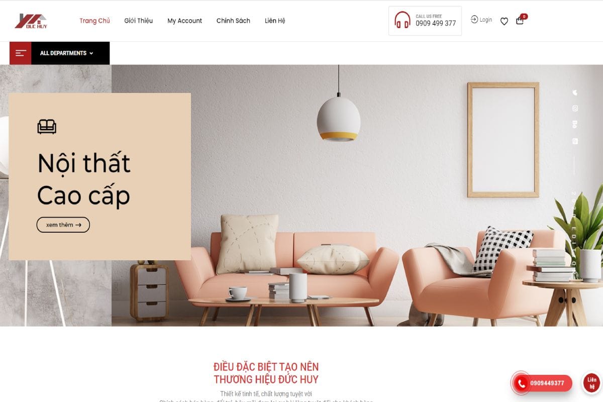 Nội thất Đức Huy - Địa chỉ mua ghế giám đốc quận Tân Bình uy tín