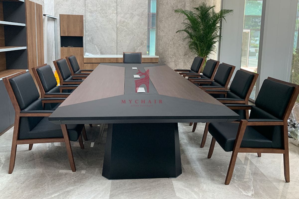 Ghế giám đốc chân gỗ tĩnh