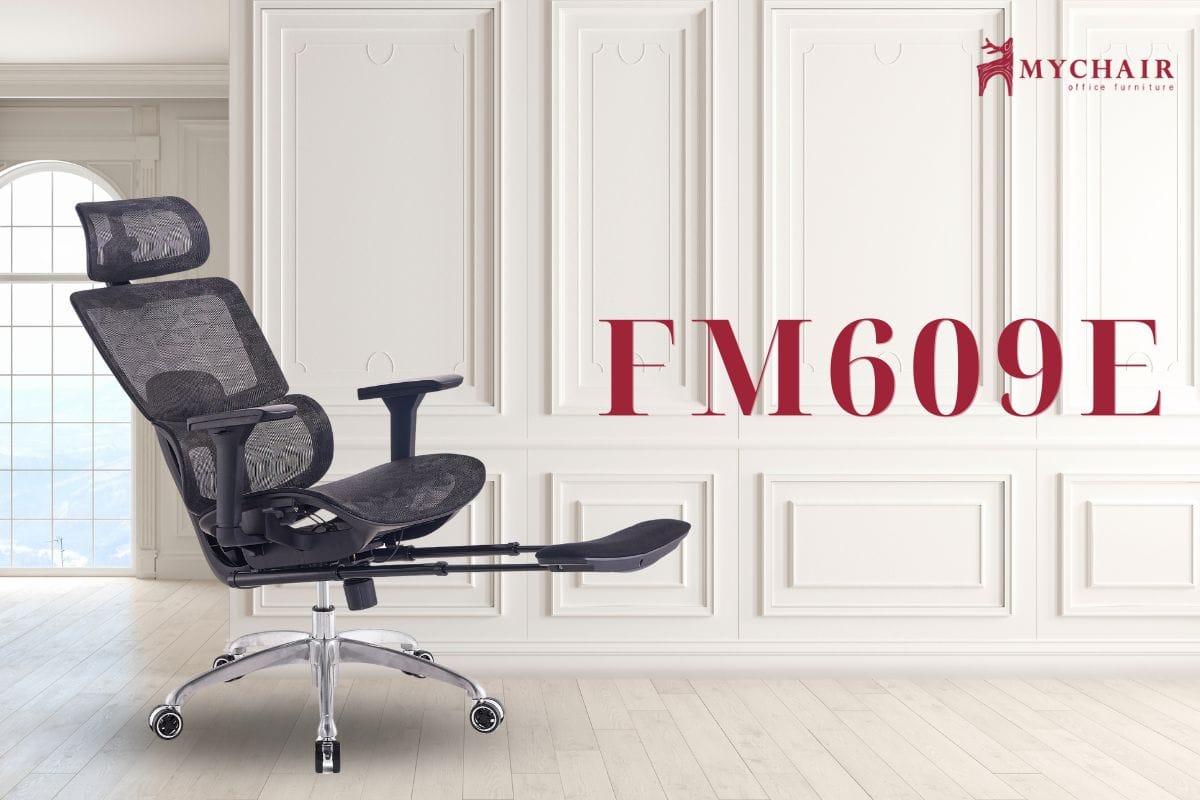 Ghế giám đốc có gác chân cao cấp FM609E