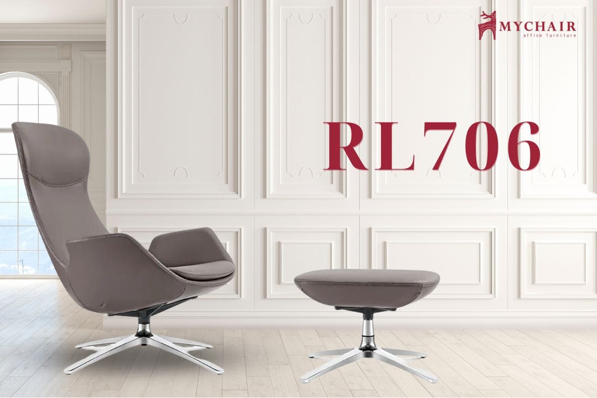 Ghế giám đốc có gác chân cao cấp RL706