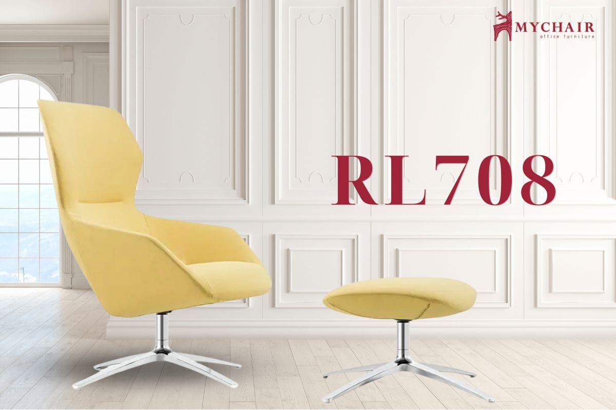 Ghế giám đốc có gác chân cao cấp RL708