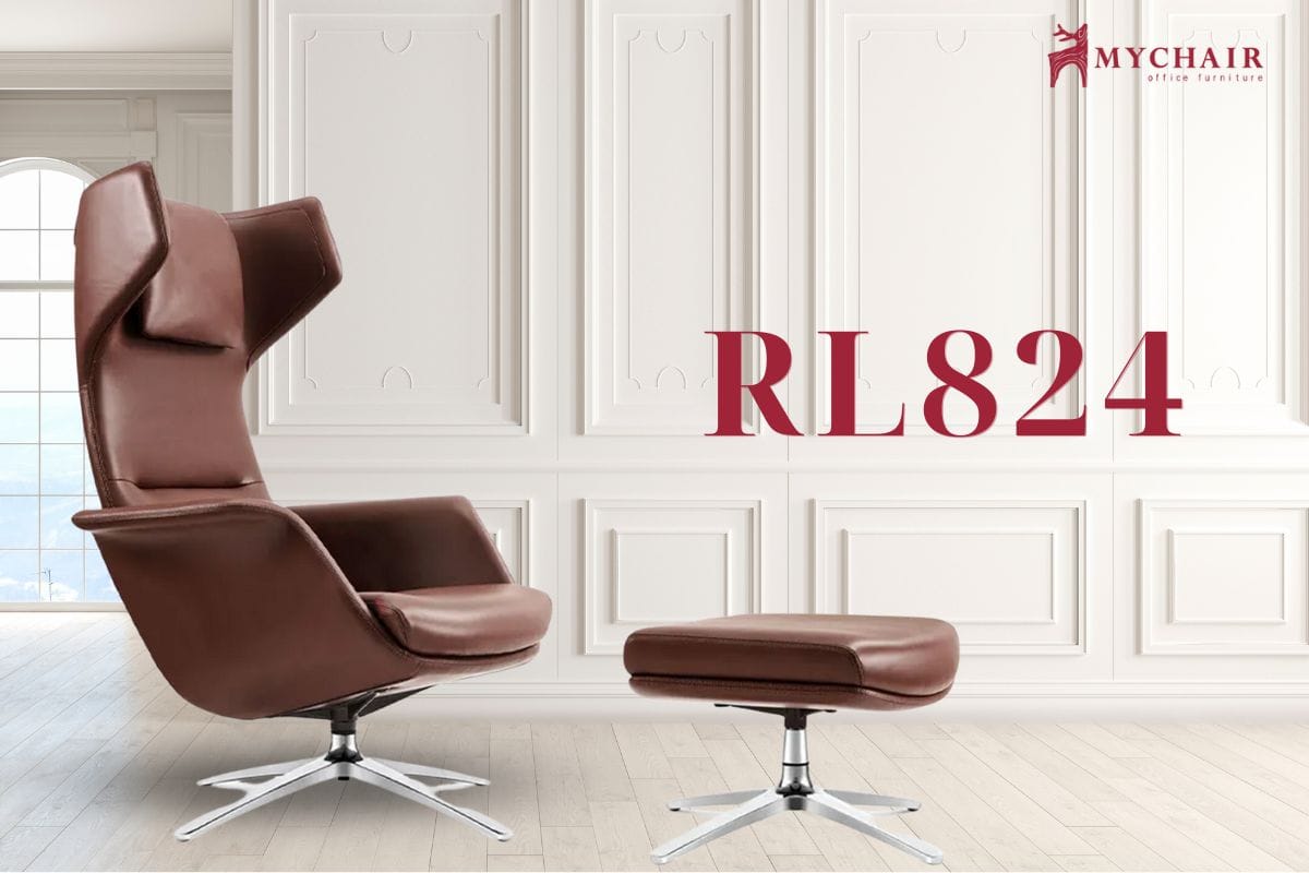 Ghế giám đốc có gác chân cao cấp RL824