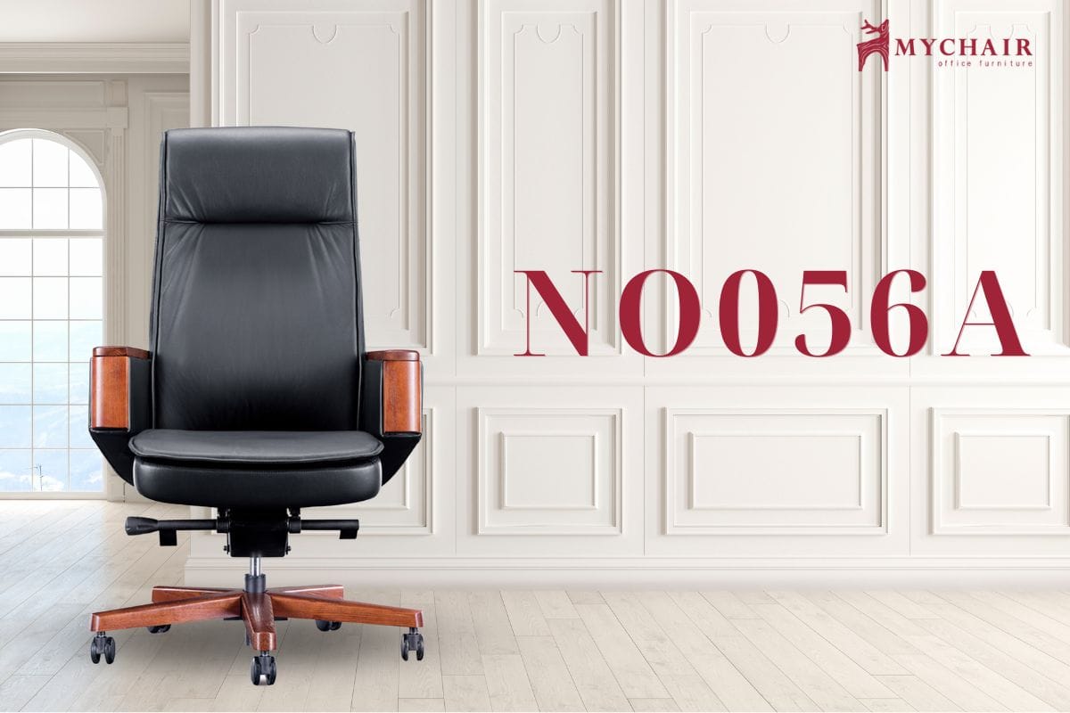 Ghế giám đốc gỗ sồi cao cấp NO056A