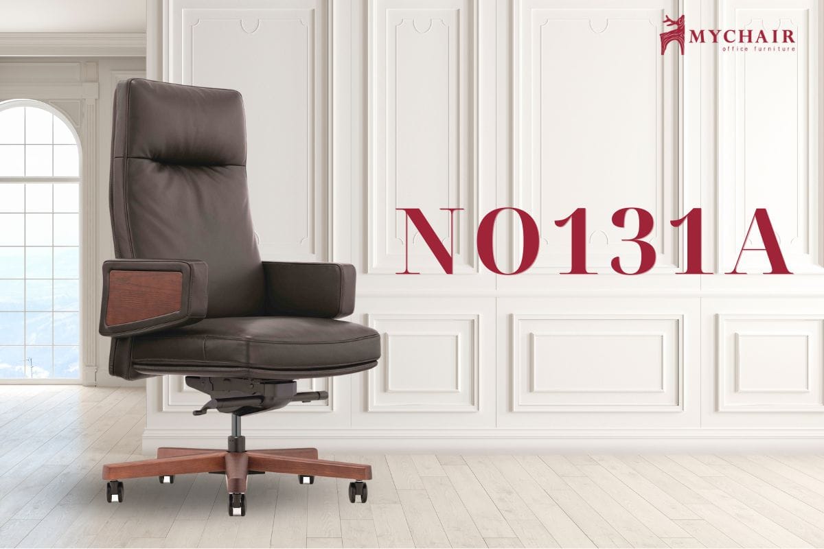 Ghế giám đốc gỗ sồi cao cấp NO131A