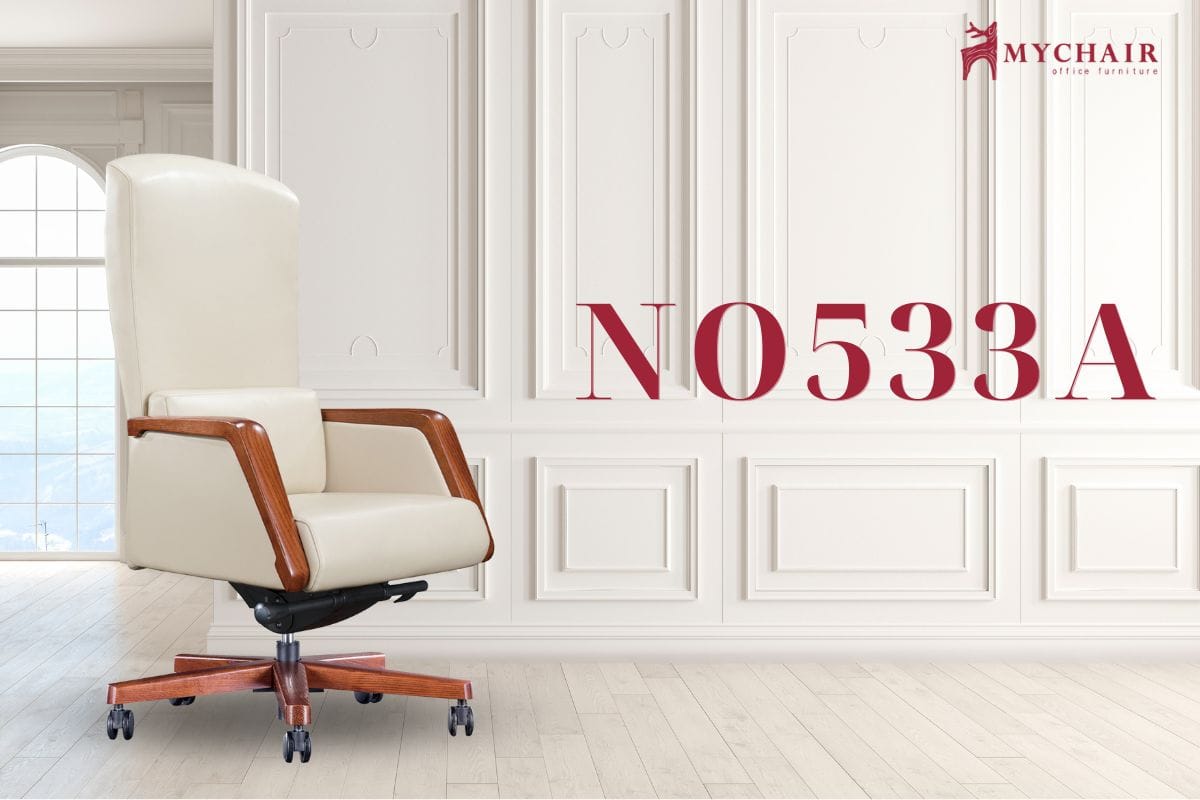 Ghế giám đốc gỗ sồi cao cấp NO533A