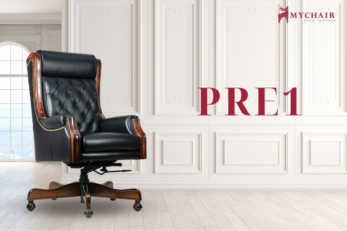 Ghế giám đốc gỗ sồi cao cấp PRE1