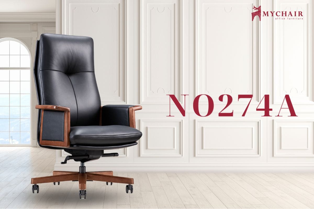 Ghế giám đốc gỗ tự nhiên cao cấp NO274A