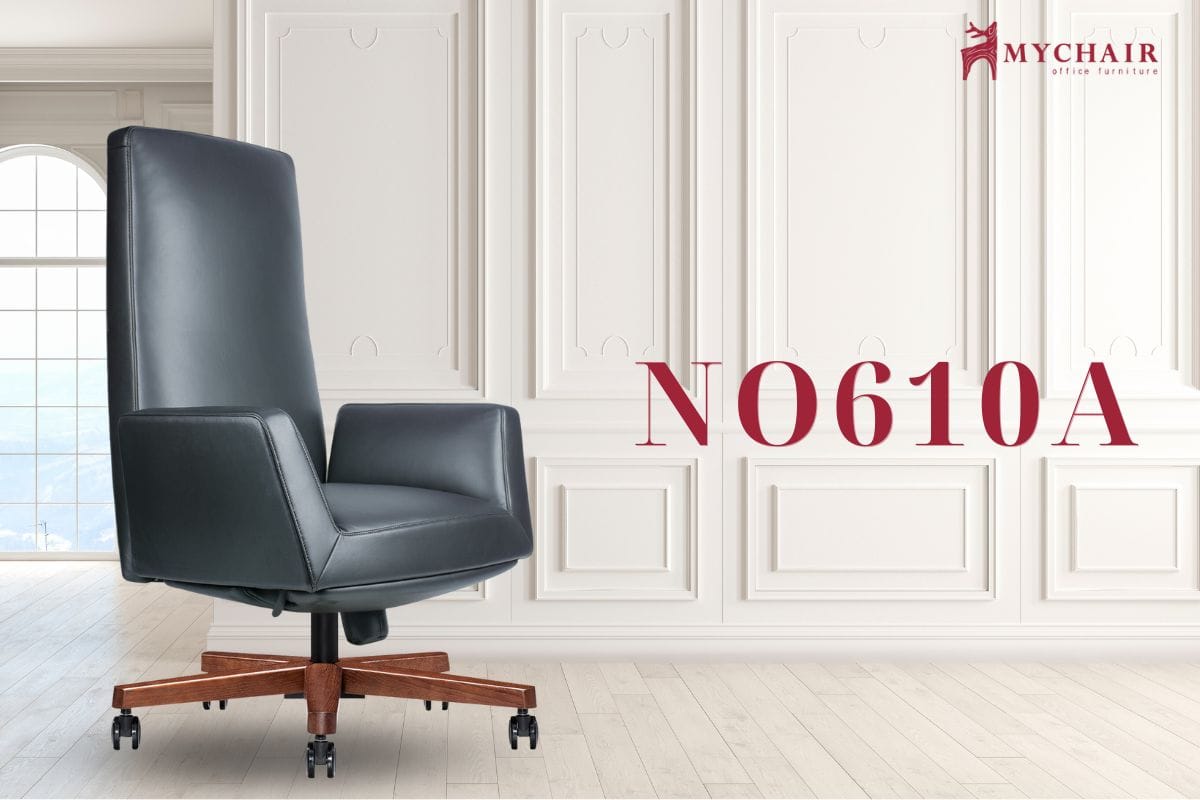 Ghế giám đốc gỗ tự nhiên cao cấp NO610A