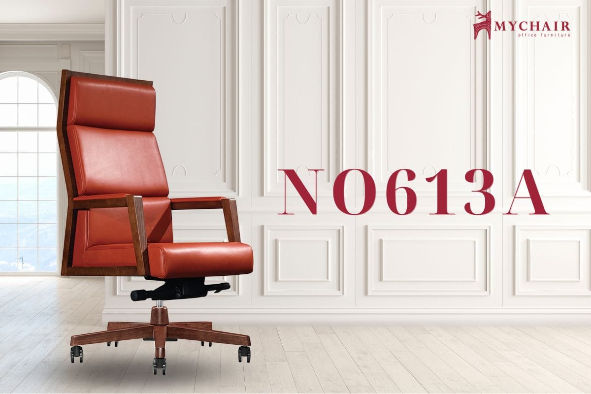 Ghế giám đốc gỗ tự nhiên cao cấp NO613A