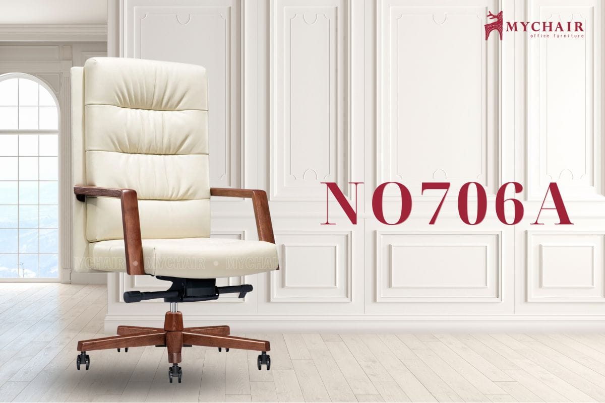 Ghế giám đốc gỗ tự nhiên cao cấp NO706A