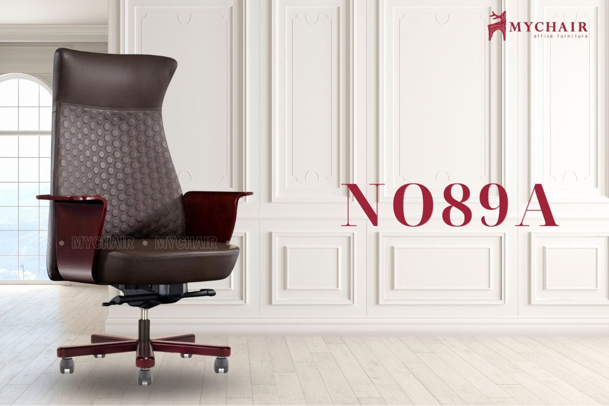 Ghế giám đốc gỗ tự nhiên cao cấp NO89A