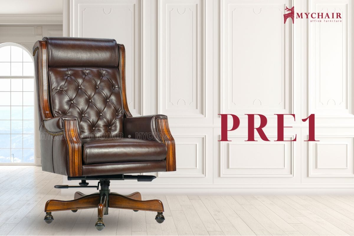 Ghế giám đốc gỗ tự nhiên cao cấp PRE1