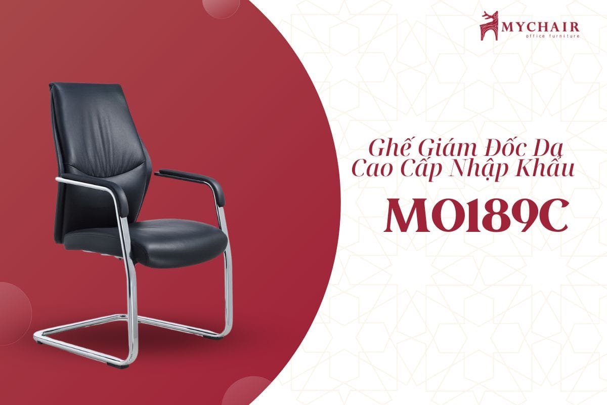 Ghế giám đốc màu đen cao cấp nhập khẩu MO189C