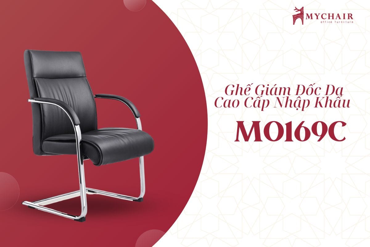 Ghế giám đốc màu đen cao cấp nhập khẩu MO169C