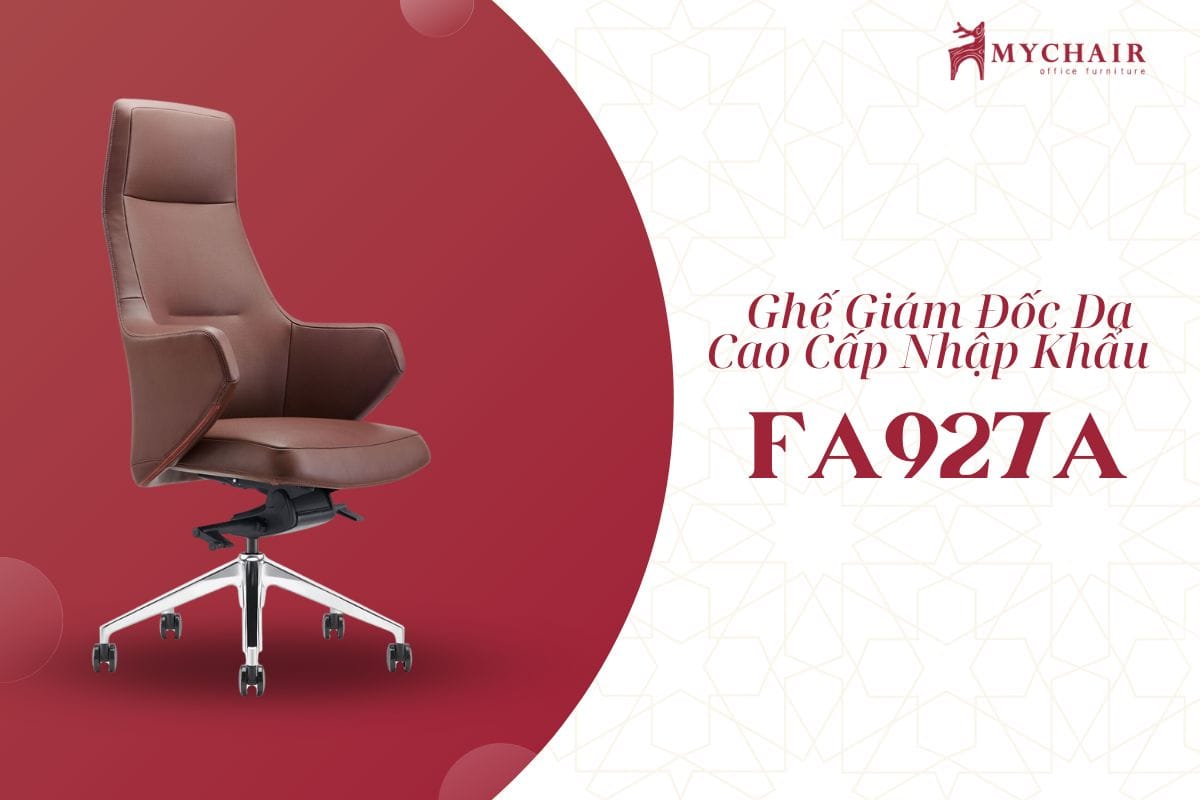 Ghế giám đốc màu nâu cao cấp FA927A