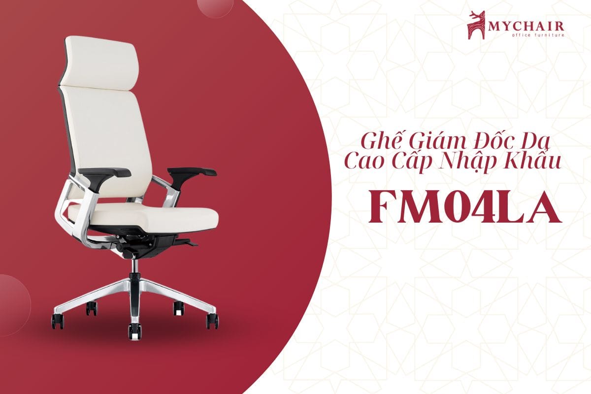 Ghế giám đốc da chân xoay cao cấp FM04LA