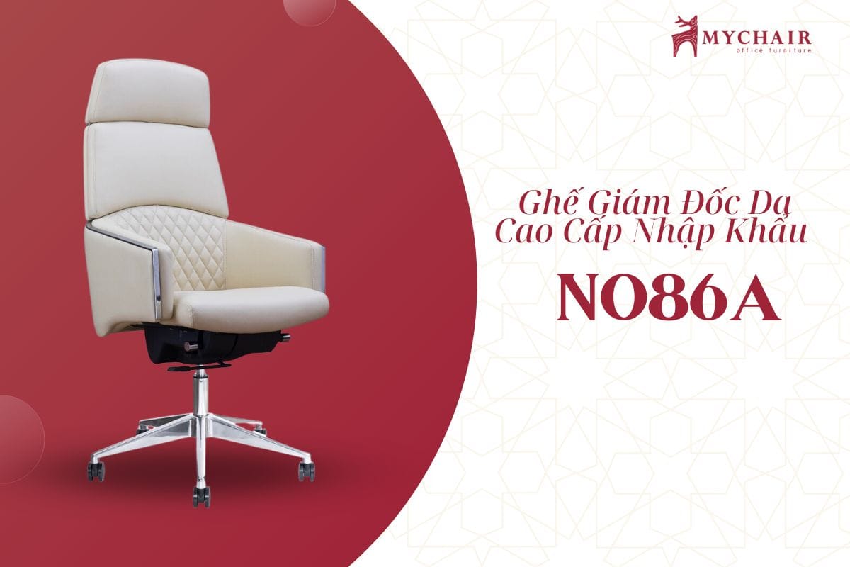 Ghế giám đốc da cao cấp, sang trọng NO86A