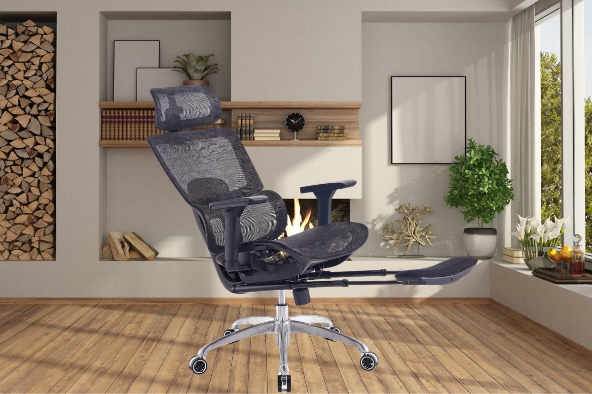 Ghế làm việc giám đốc có gác chân