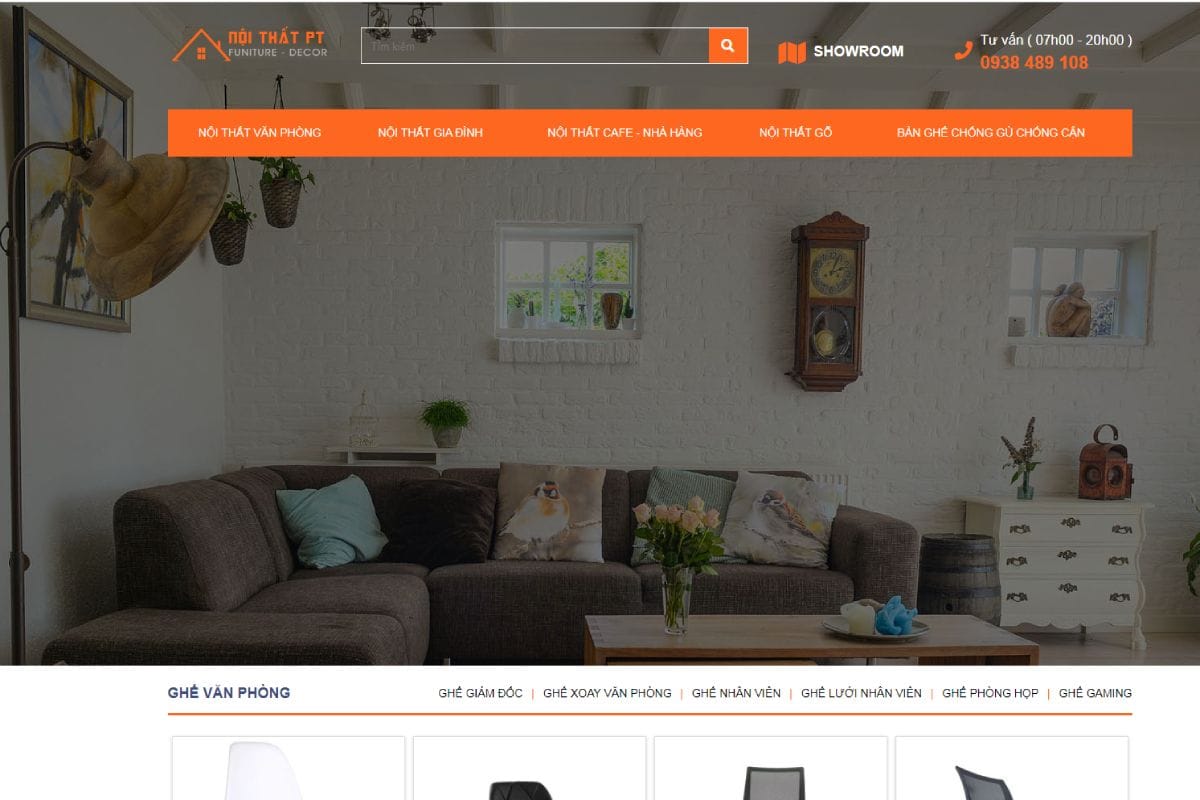 Nội thất PT - Địa chỉ mua ghế giám đốc tại Thủ Đức uy tín