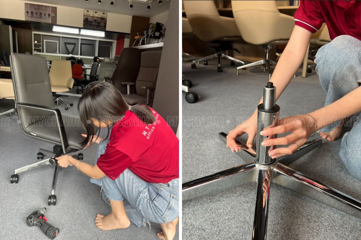 MyChair sửa ghế giám đốc nhanh chóng