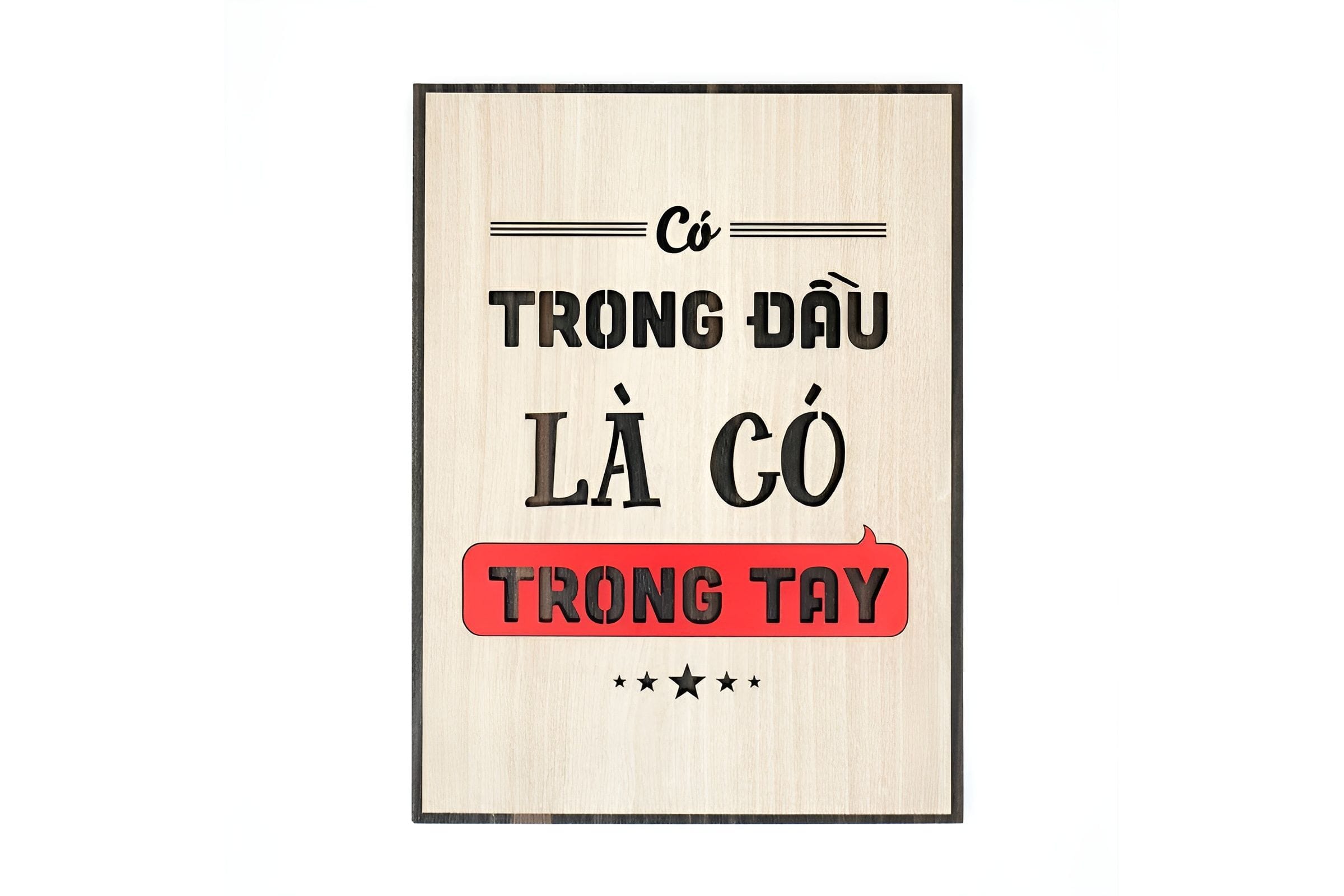 Tranh slogan treo văn phòng truyền cảm hứng làm việc